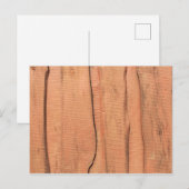 Houten textuur briefkaart (Voorkant / Achterkant)