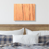 Houten textuur canvas afdruk (Insitu (Slaapkamer))