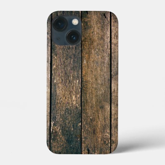 Houten textuur Case-Mate iPhone case (Achterkant)