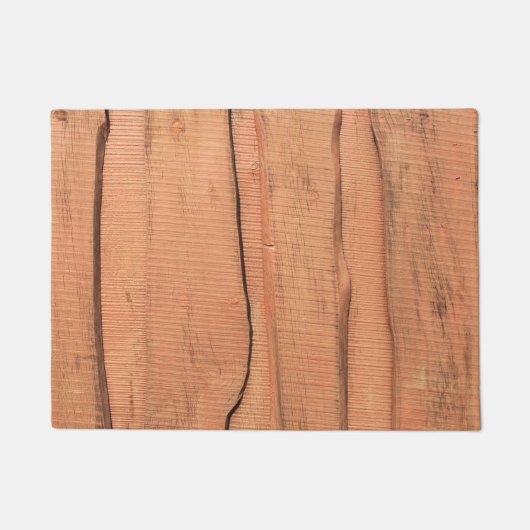Houten textuur deurmat (Voorkant)