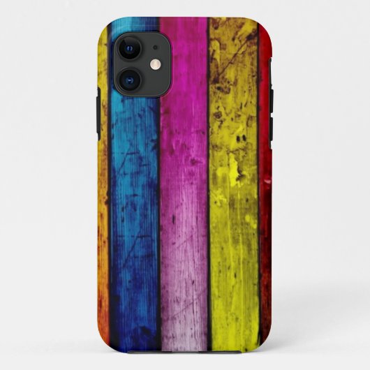 Houten textuur hoesje (Achterkant)