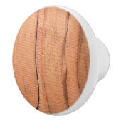 Houten textuur keramische knop (Rechts)