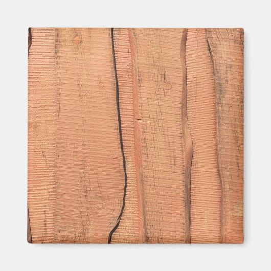 Houten textuur magneet (Voorkant)