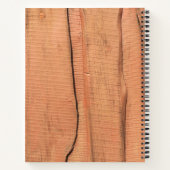 Houten textuur notitieboek (Achterkant)