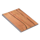 Houten textuur notitieboek (Rechterzijde)