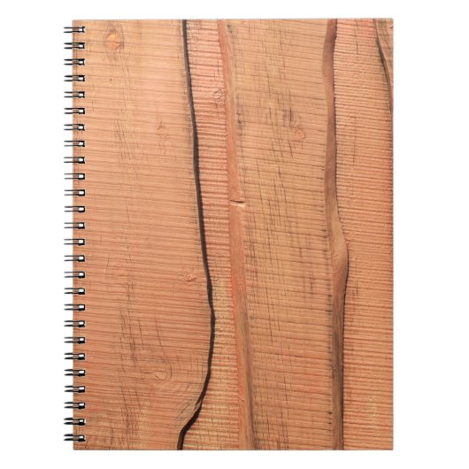 Houten textuur notitieboek (Voorkant)