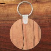 Houten textuur sleutelhanger (Voorkant)