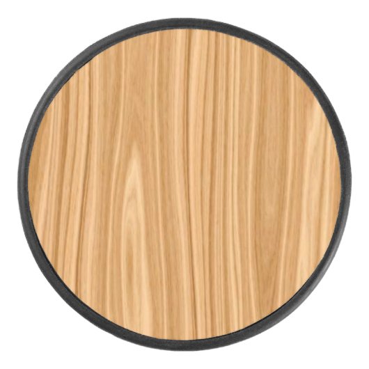 Houten textuur Surface Design-35456 Hockey Puck (Voorkant)