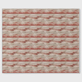  houten textuur USA vlag patriottisch juli 4 Cadeaupapier (Vlak)