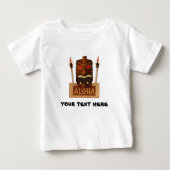 Houten Tiki Mask  Retro Aloha Hawaiian (Voorkant)