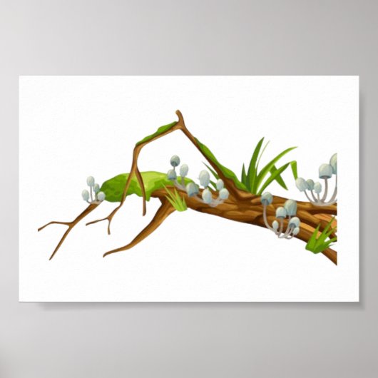 Houten top poster (Voorkant)