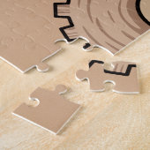 houten trein legpuzzel (Zijkant)
