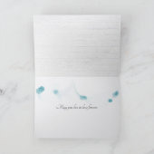 Houten Trouw Met Witte Afwerking Bedankkaart (Binnen)