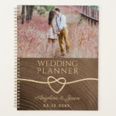 Houten Trouwfoto Planner (Voorkant)