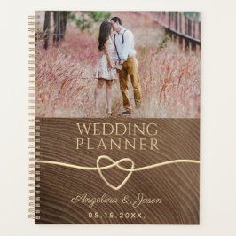 Houten Trouwfoto Planner
