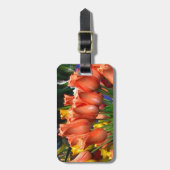 Houten tulpen uit Amsterdam Bagagelabel (Voorkant verticaal)