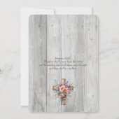 Houten Twee Christelijke Kerken Eén Kaart (Achterkant)