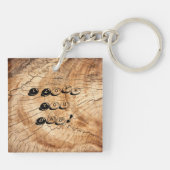 Houten vaderdag sleutelhanger (Achterkant)