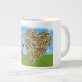 Houten Valentijn Mok (Voorkant rechts)