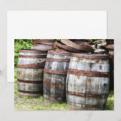 Houten Vatvaten Kaart (Voorkant / Achterkant)