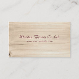Houten Visitekaartje