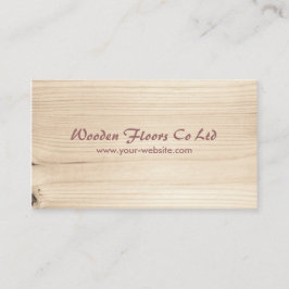 Houten Visitekaartje