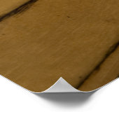 Houten vliegtuigpropeller poster (Hoek)