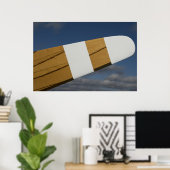 Houten vliegtuigpropeller poster (Thuiskantoor)