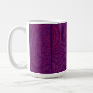 Houten vloer koffiemok
