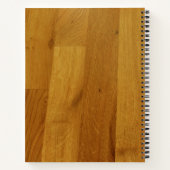 Houten vloer notitieboek (Achterkant)