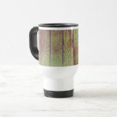 Houten vloer reisbeker (Voorkant links)