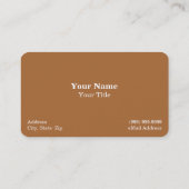 Houten vloer visitekaartje (Achterkant)