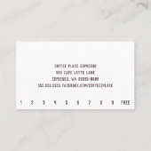 Houten vloerbedekking Eenvoudige Loyalty Coffee Pu (Achterkant)