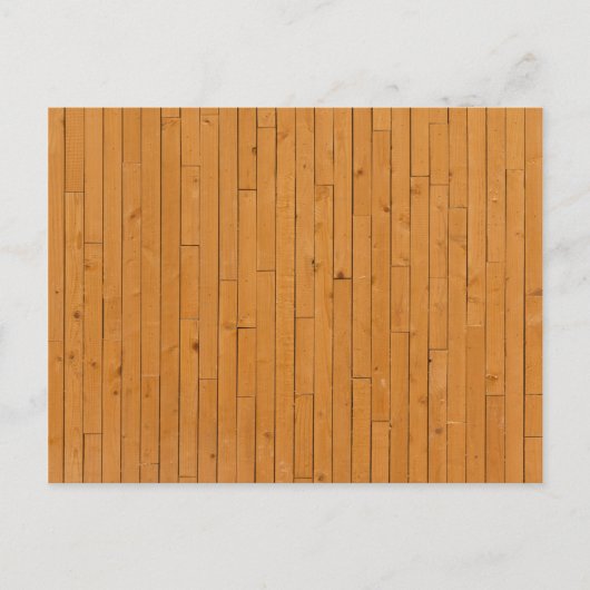 Houten vloerplaten briefkaart (Voorkant)