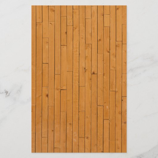 Houten vloerplaten briefpapier (Voorkant)
