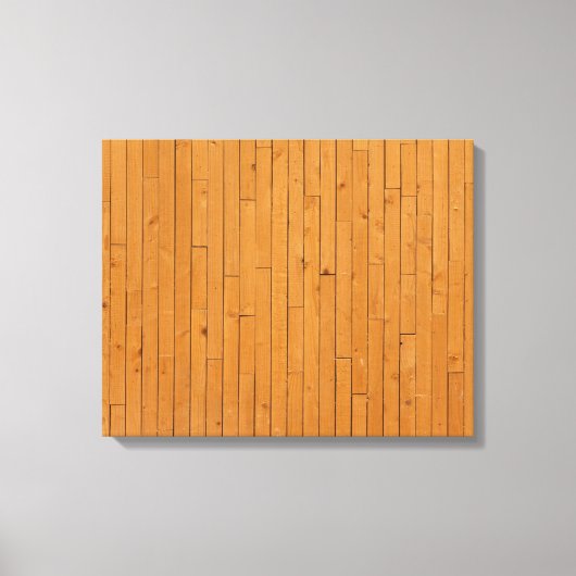Houten vloerplaten canvas afdruk (Voorkant)