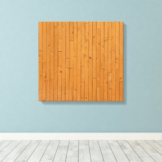 Houten vloerplaten canvas afdruk (Insitu (Houten vloer))