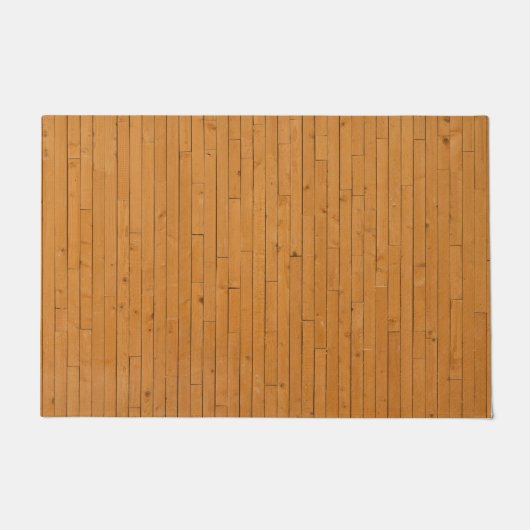 Houten vloerplaten deurmat (Voorkant)