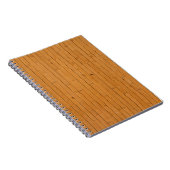 Houten vloerplaten notitieboek (Rechterzijde)