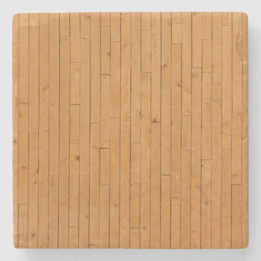 Houten vloerplaten stenen onderzetter (Voorkant)