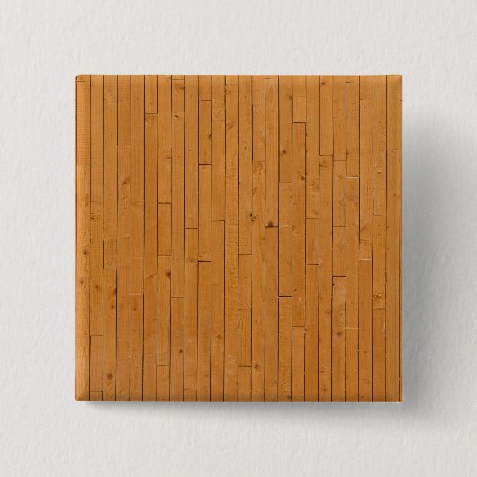 Houten vloerplaten vierkante button 5,1 cm (Voorkant)