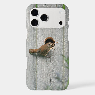 Houten vogelhuisje voor smartphone