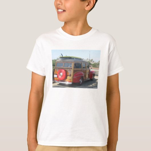 Houten Wagon T-shirt (Voorkant)