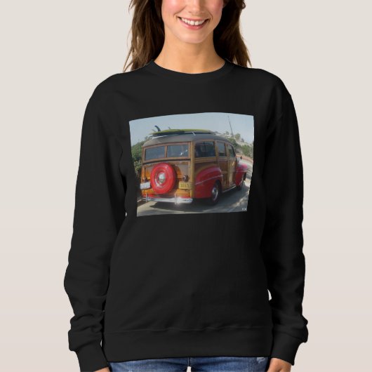 Houten Wagon Trui (Voorkant)
