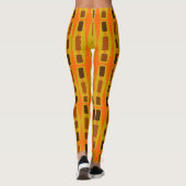 Houten wandhoezen leggings (Achterkant)