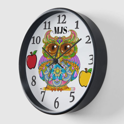 Houten wandklok (Hoek)