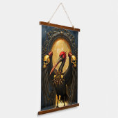 Houten wandtapijt hangend wandkleed (Gebogen)