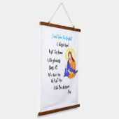 Houten wandtapijt hangend wandkleed (Gebogen)