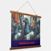 Houten wandtapijt hangend wandkleed (Gebogen)