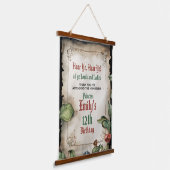 Houten wandtapijt hangend wandkleed (Gebogen)